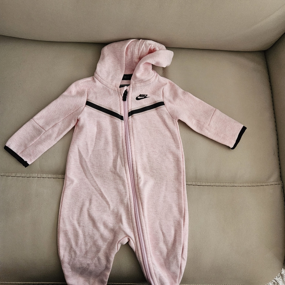 Nike BabyGirl's Full Zip Coverall